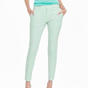 BANANA REPUBLIC Sloan Utility Ankle PANTS 14 LONG